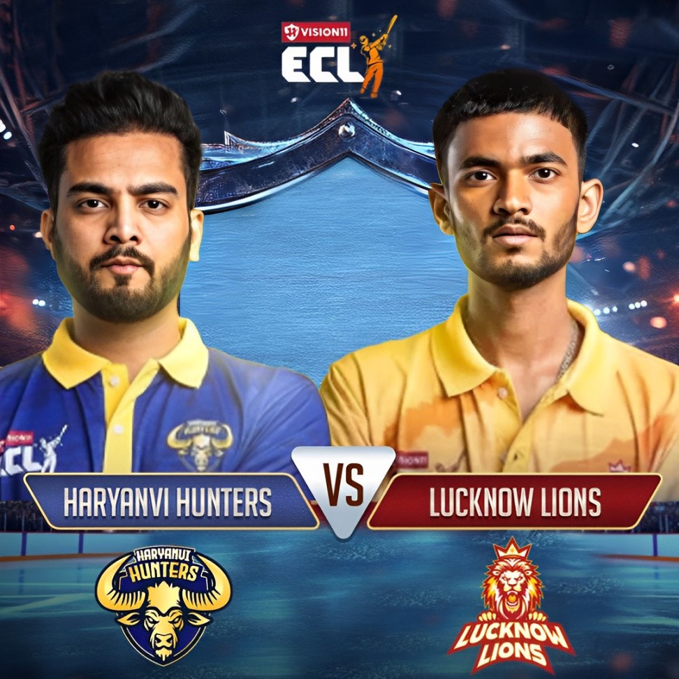 Haryanvi Hunters vs Lucknow Lions-ECL 2024