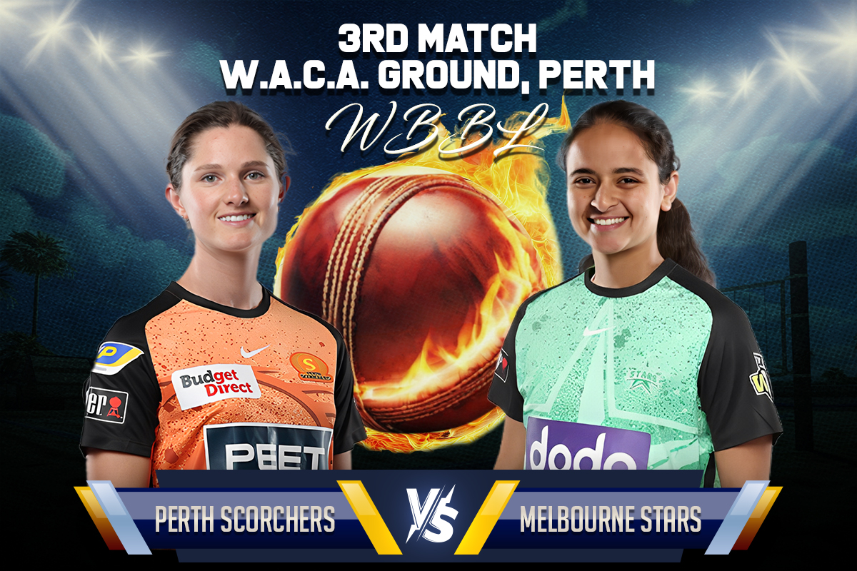 WBBL, Match 3rd, Perth Scorchers vs Melbourne Stars, Outcome Prediction