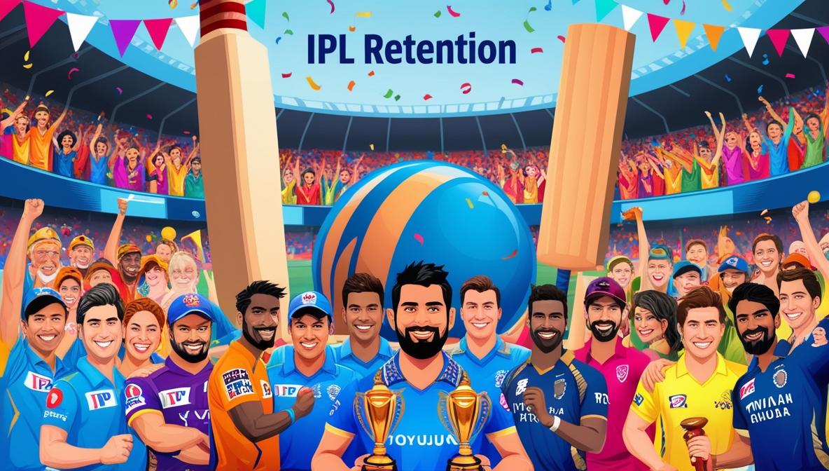 IPL Retention List 2025: Squad Size, Released Player, Salary Cap